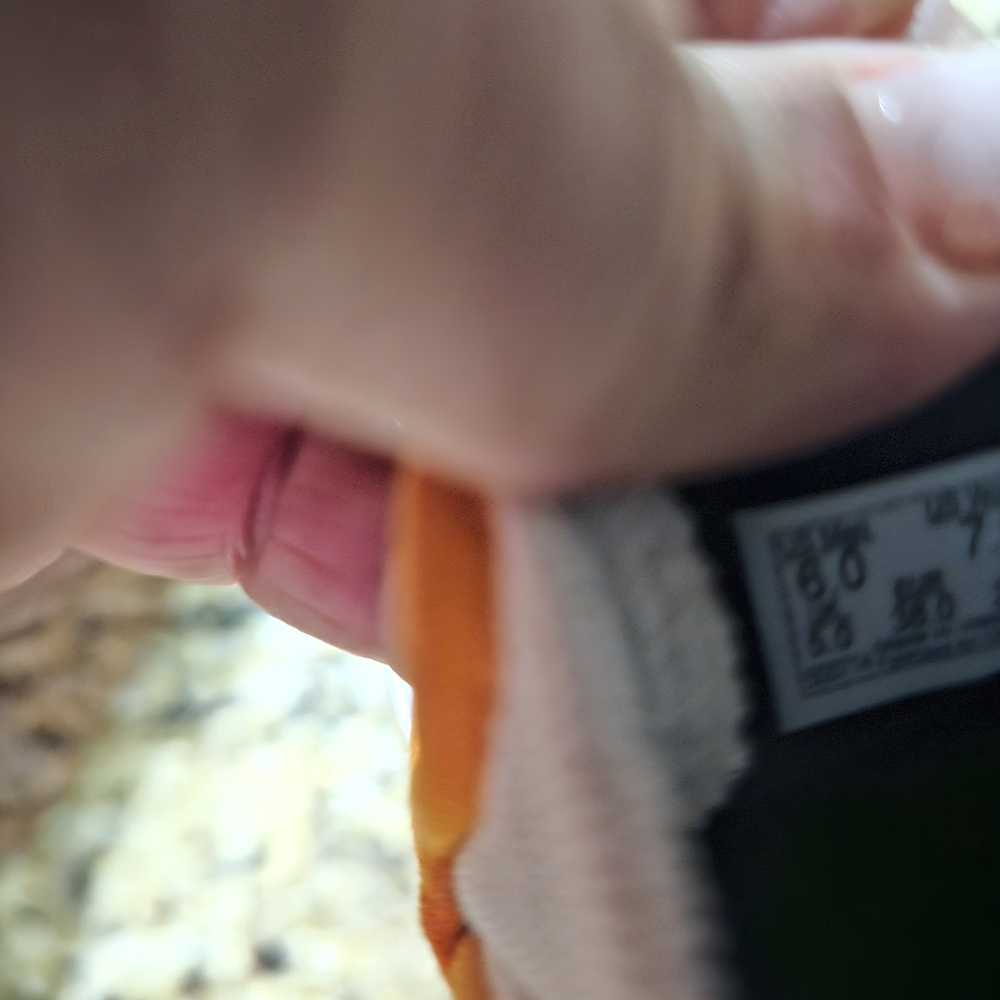 Vans Womens Orange Slip-On Shoes - Picture 7 of 8